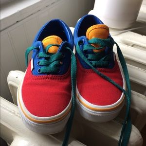 Size 12 colorblock Vans